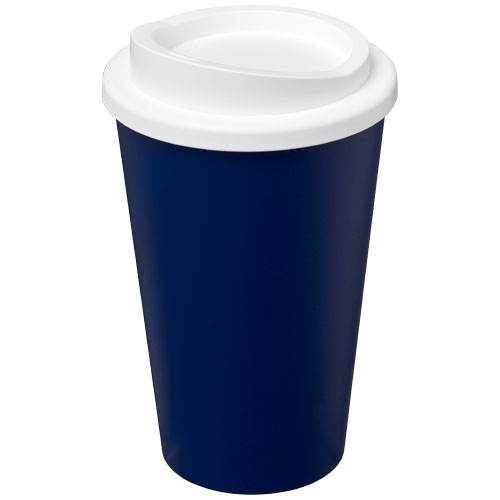 Gobelet publicitaire isolant 350ml Americano® Bleu et Blanc